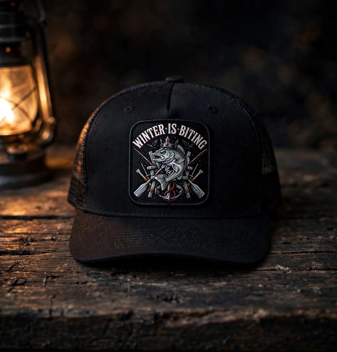 Winter Is Biting Trucker Hat