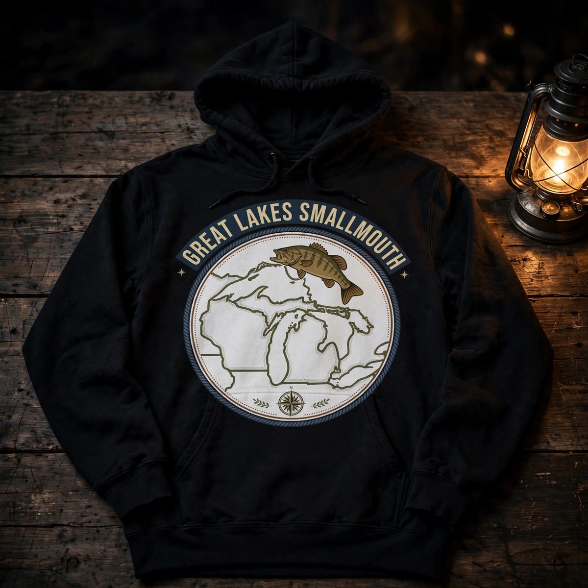 Great Lakes Smallmouth Hoodie