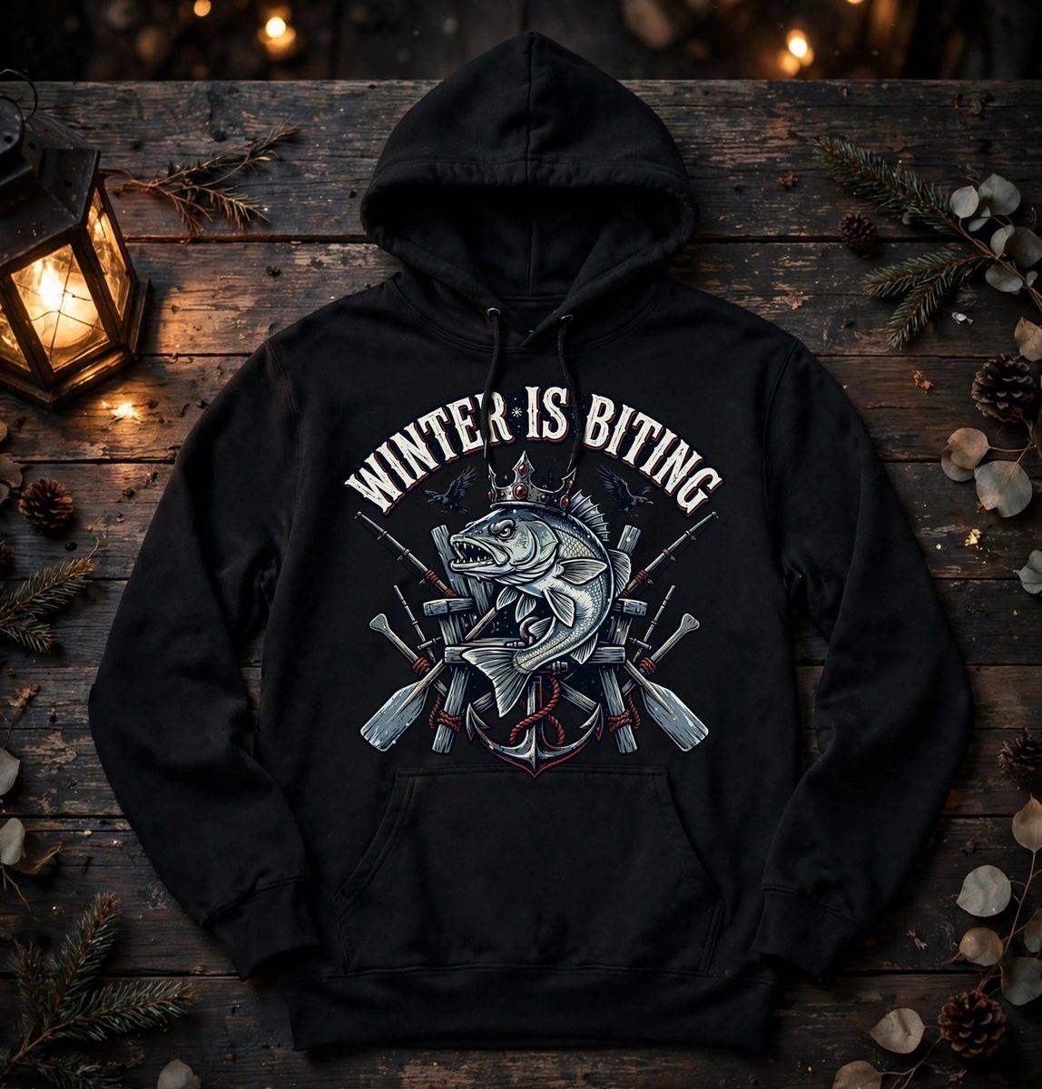 Winter Is Biting Hoodie