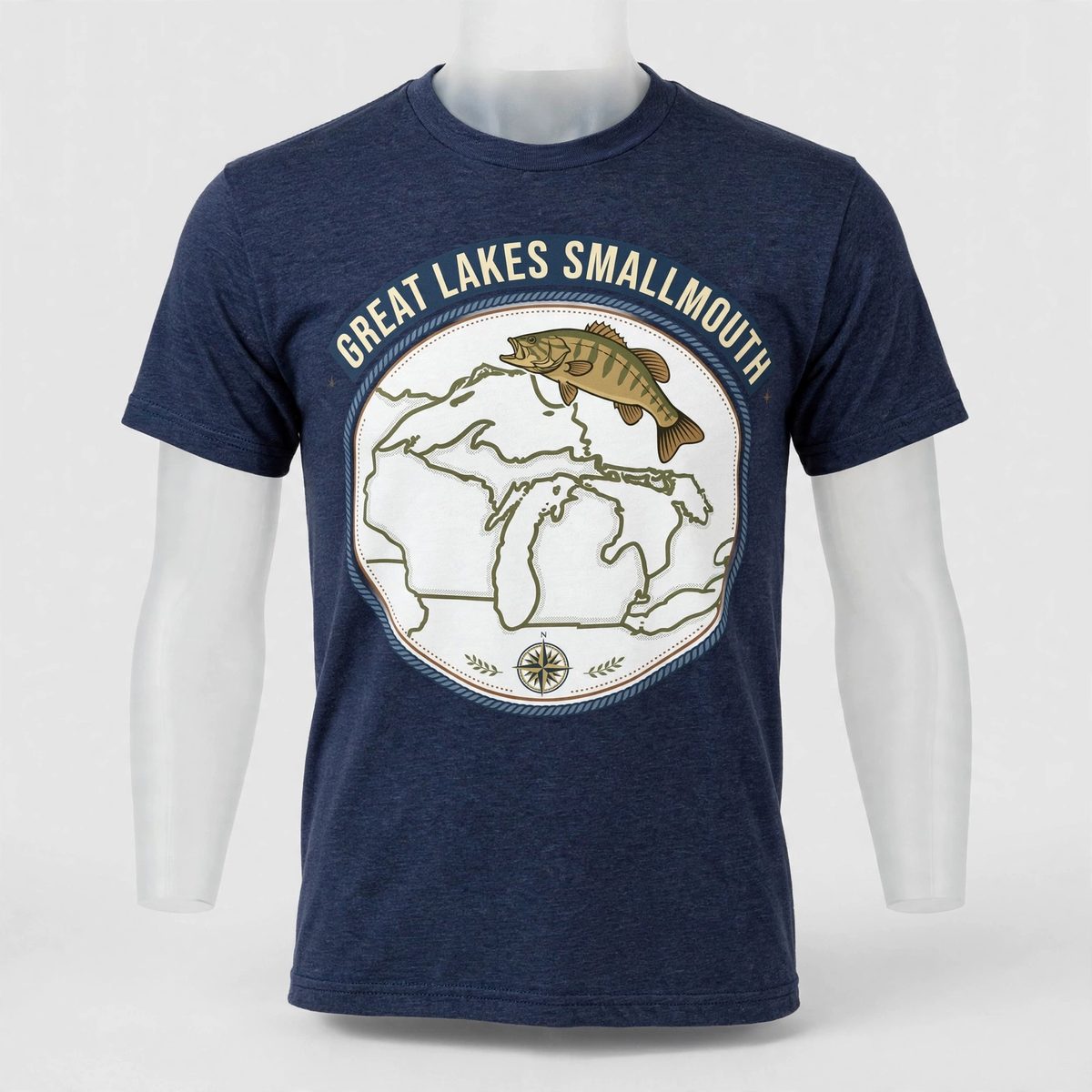 Great Lakes Smallmouth Tee